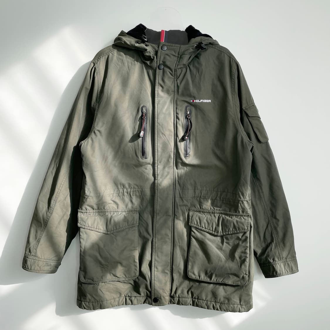 C1 타미힐피거 패디드자켓 L사이즈 상품이미지1