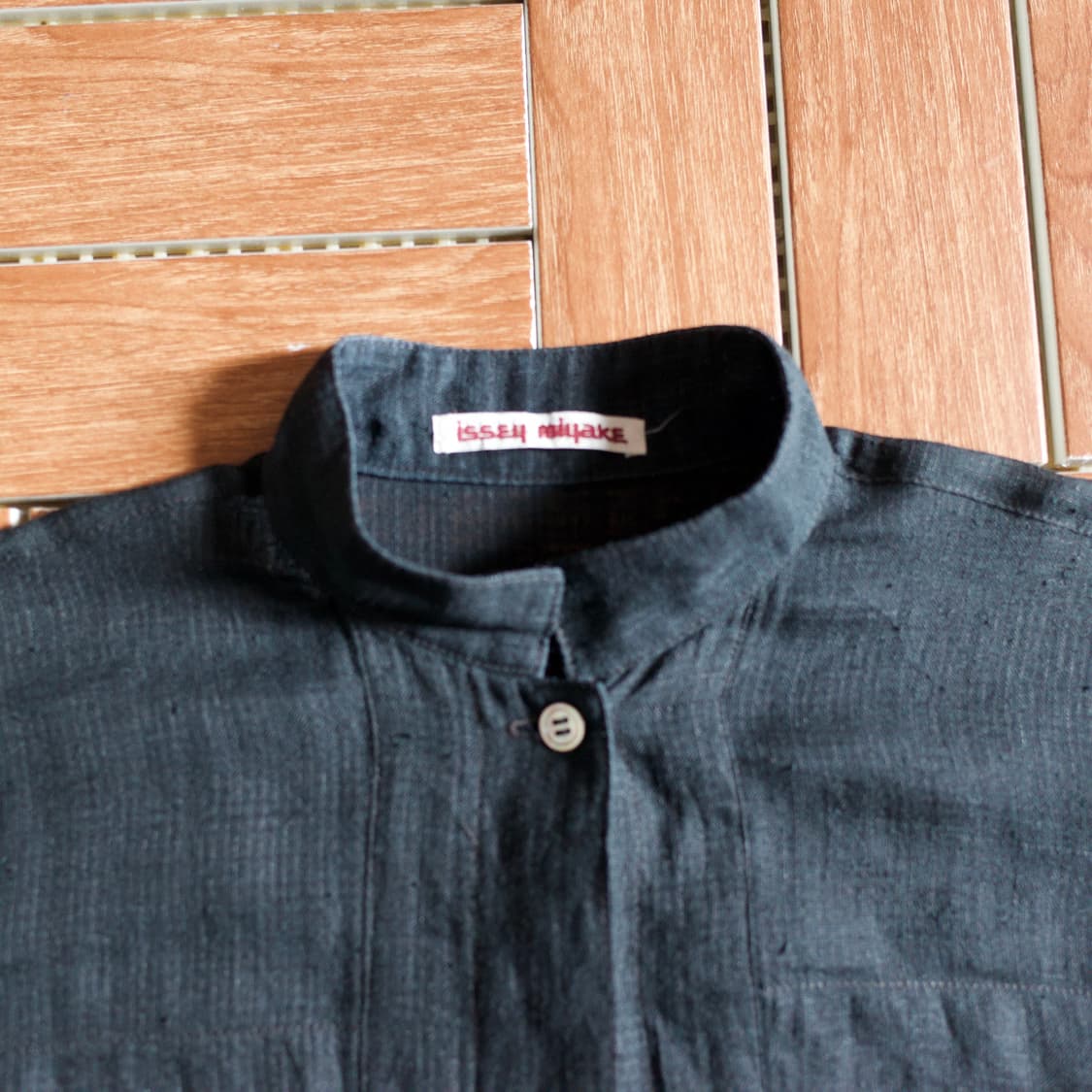 80’s Issey Miyake silk blouse shirts 상품이미지4