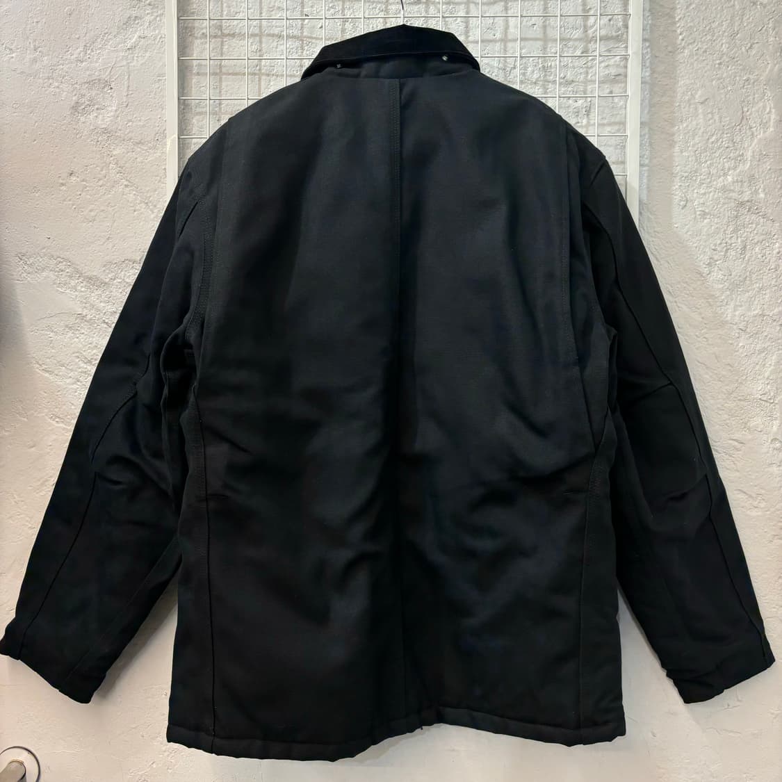 칼하트 C003 트레디셔널 코듀로이 블랙 워크자켓 M 상품이미지2