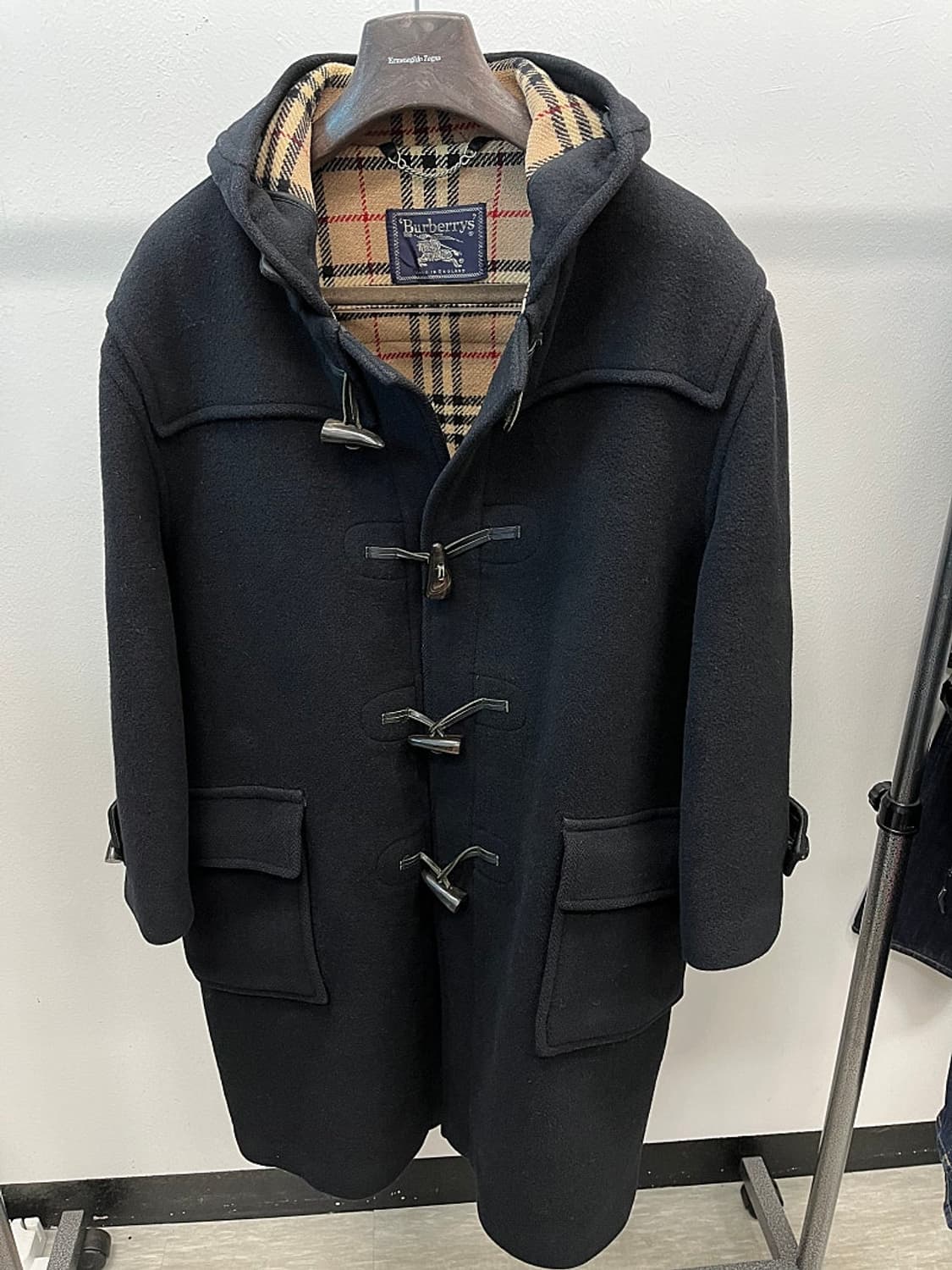 100) 버버리 울 더플코트  상품이미지3