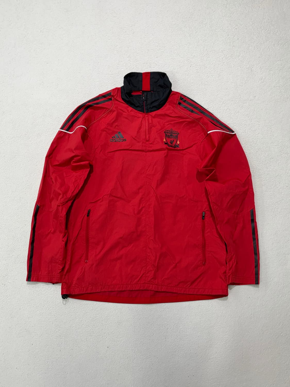 아디다스 10-11 리버풀 축구 유니폼 져지 반집업 바람막이 상품이미지1