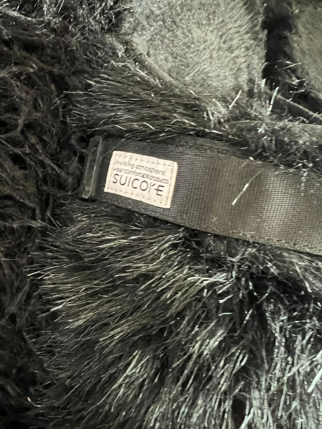 수이코크 텍스처드 퍼 슬라이드 상품이미지2