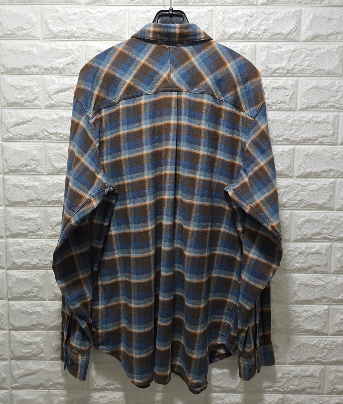 컬럼비아 옴니위크 레귤러핏 체크셔츠 체크남방 110 상품이미지7