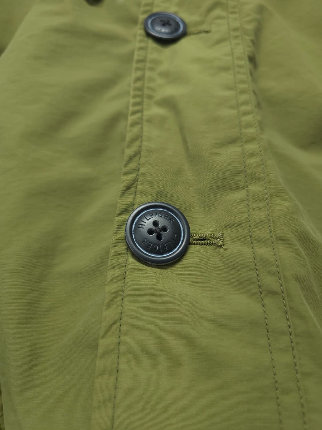 타미힐피거 남성 올리브 그린 후드 야상 자켓 (95) 상품이미지5