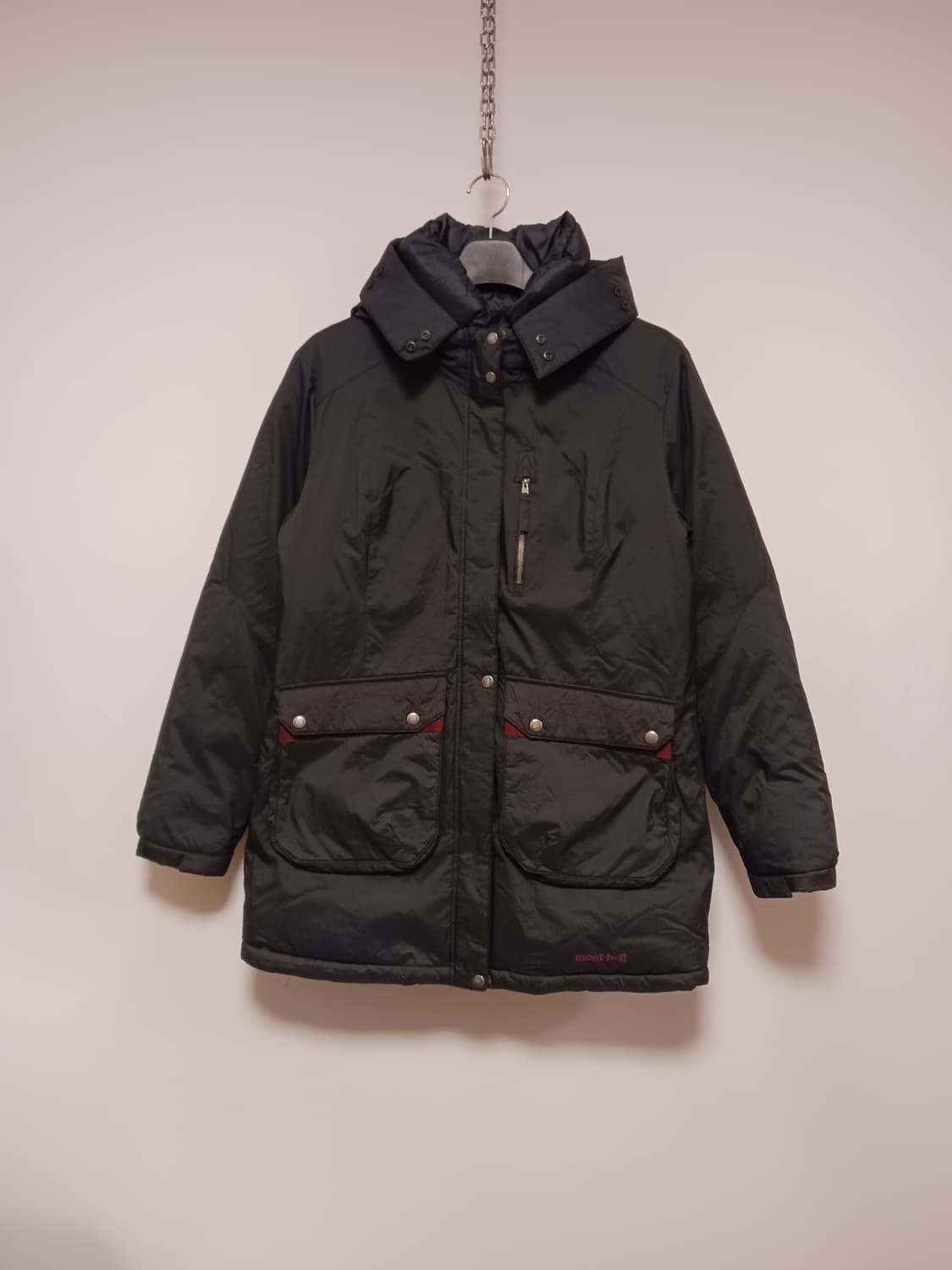 몽벨 후드 다운패딩 상품이미지1