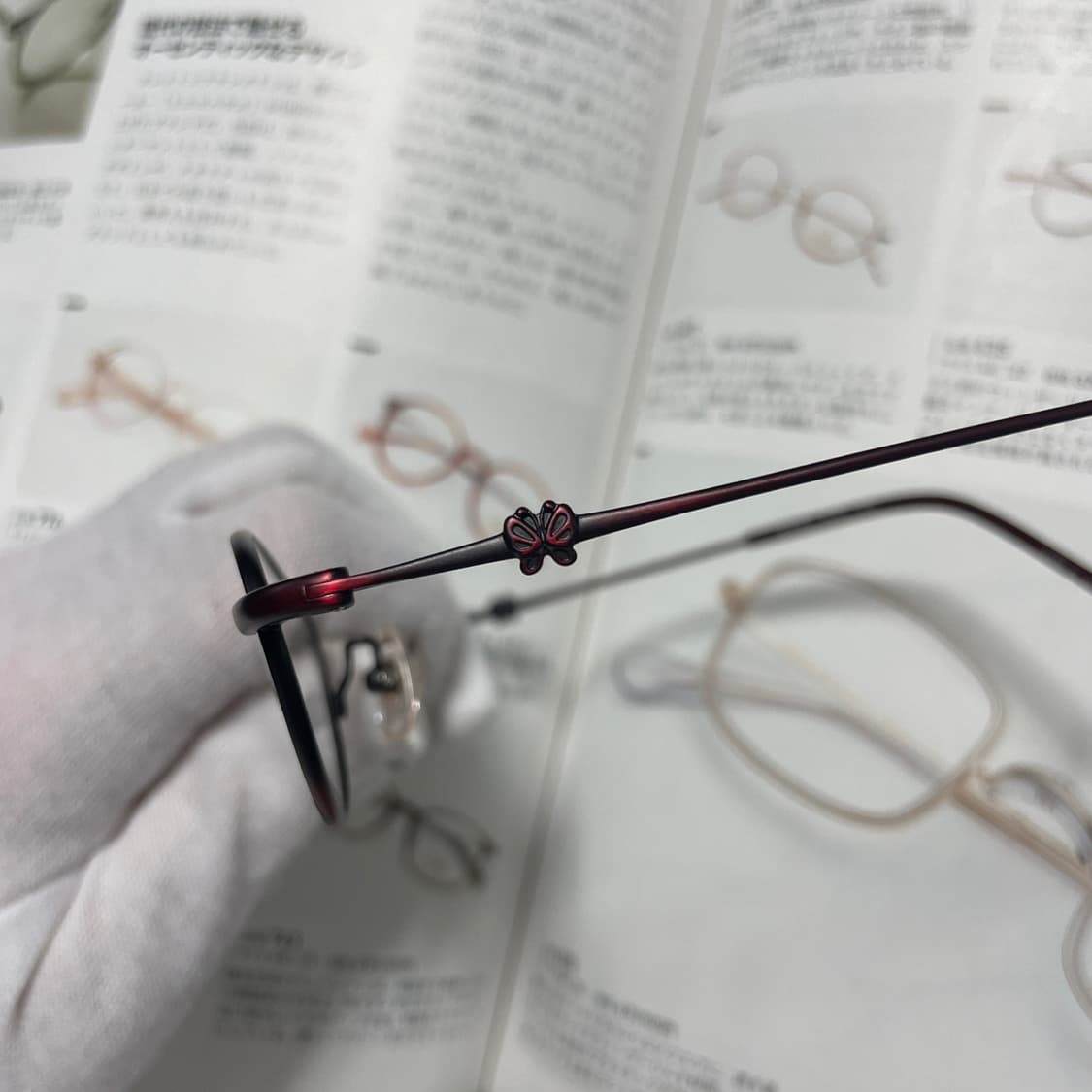 KOOKAI 쿠카이 티타늄 버건디 프랑스 일본 안경 상품이미지4