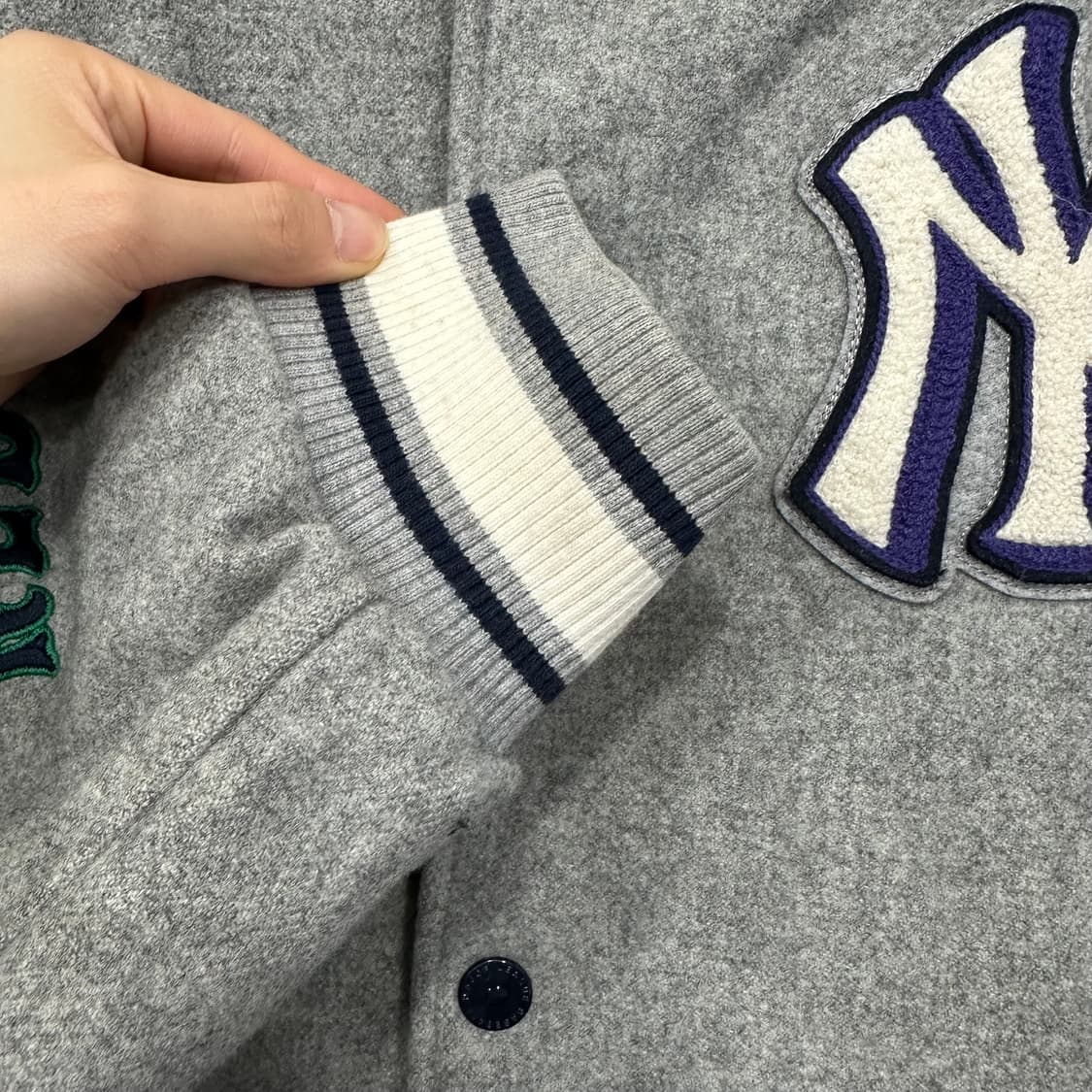 mlb 뉴욕양키즈 바시티자켓 상품이미지8