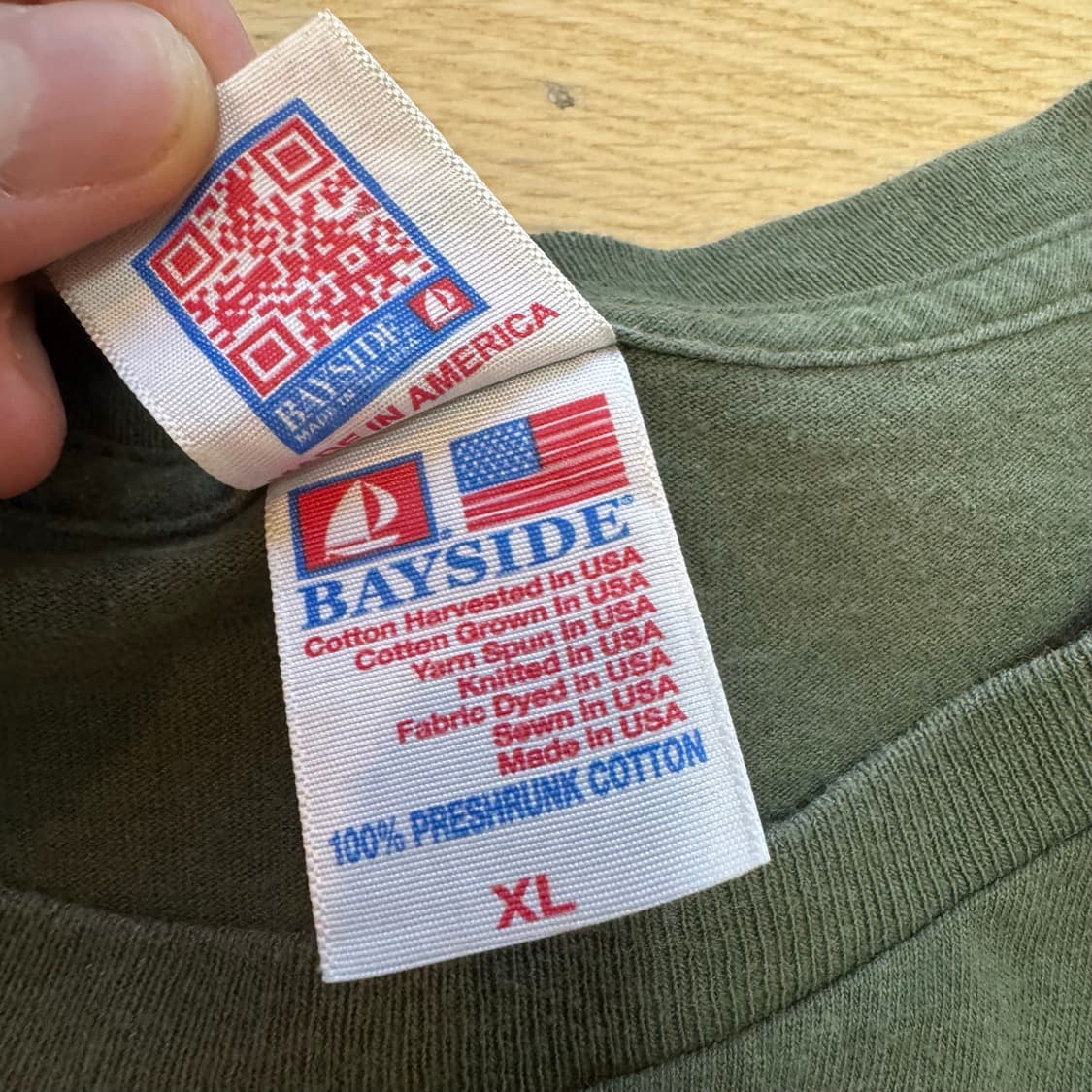 베이사이드 US ARMY 반팔 티셔츠 XL 상품이미지4