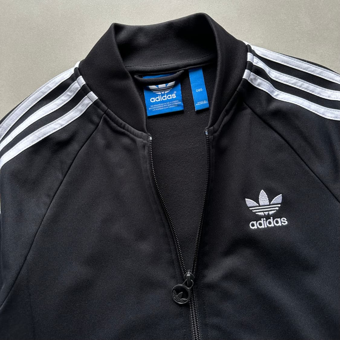 [XS]아디다스 트레포일 블랙 트랙탑 져지 상품이미지5