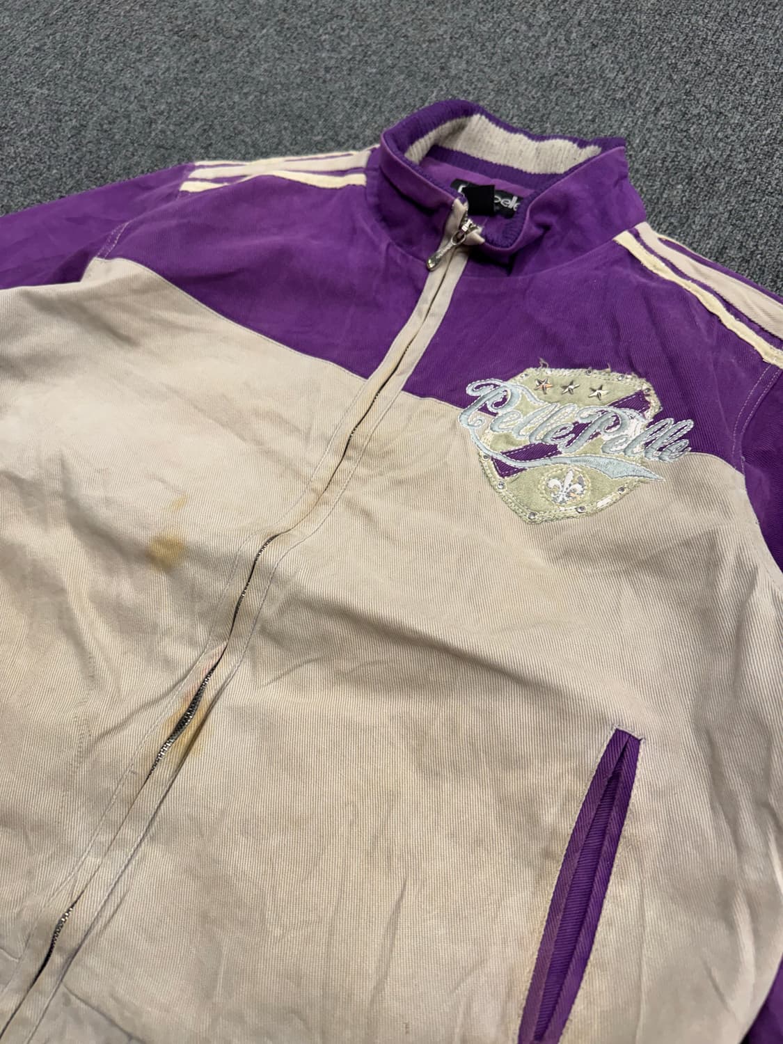 펠레펠레 빈티지 코듀로이 바시티자켓 상품이미지2