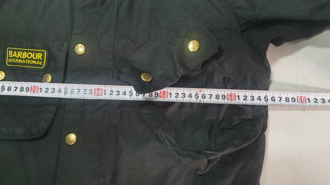 바버 인터내셔널 블랙 왁스 자켓100 상품이미지6