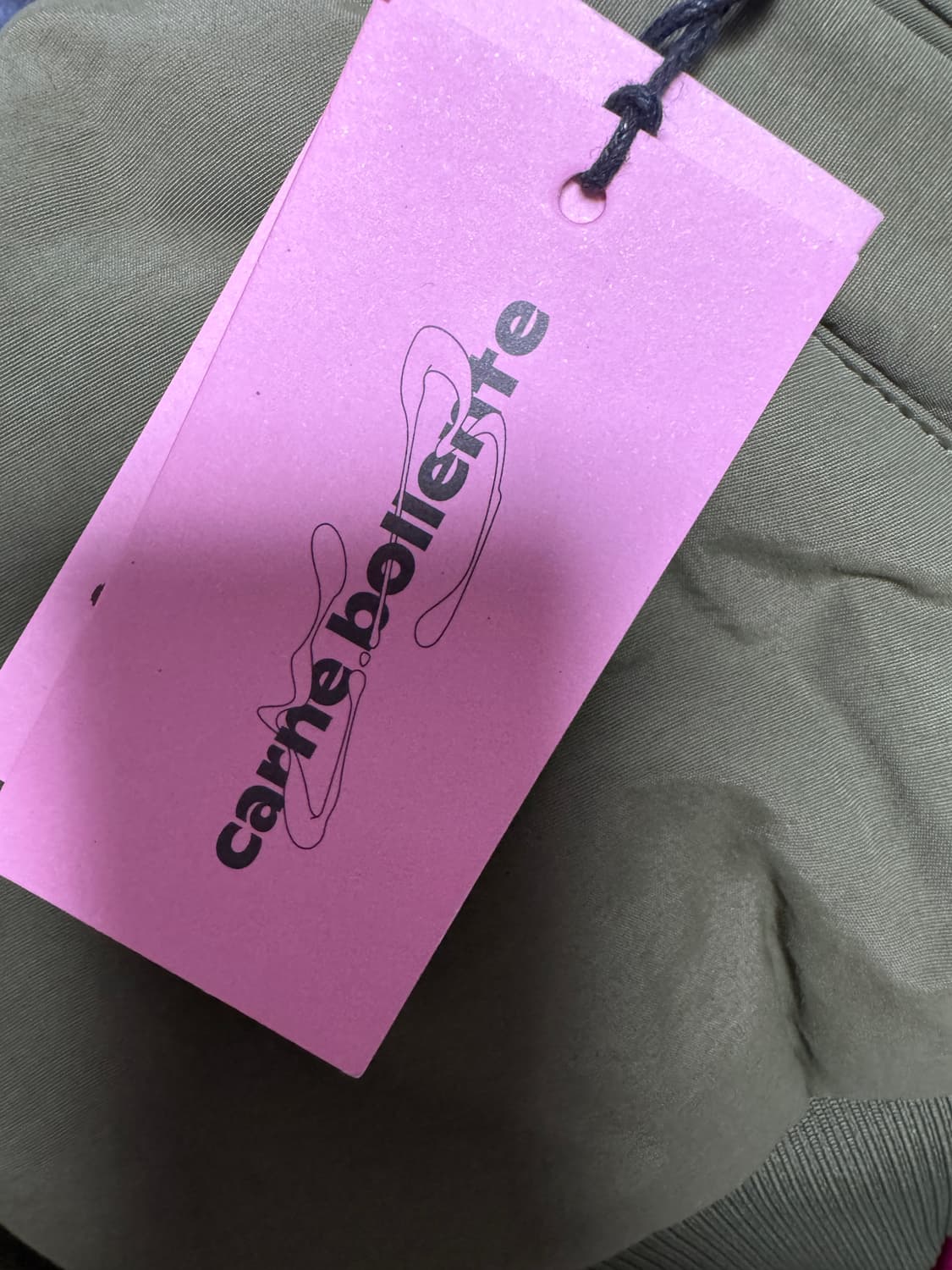 까르네 볼렌테 MA-1 마원 자켓 카키 리버시블 M 상품이미지9