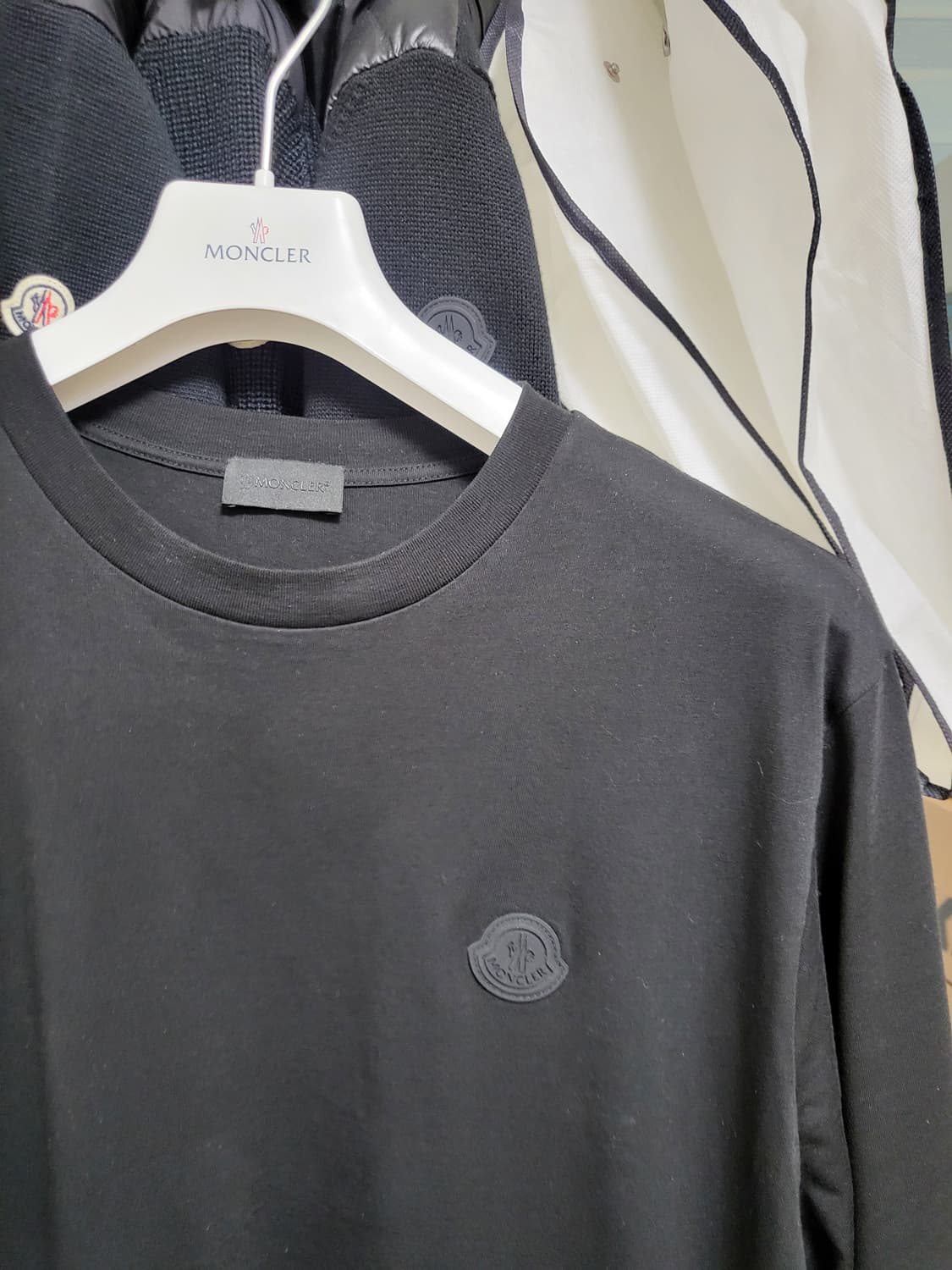 24SS 몽클레어 롱슬리브 긴팔 티셔츠 XL 상품이미지4