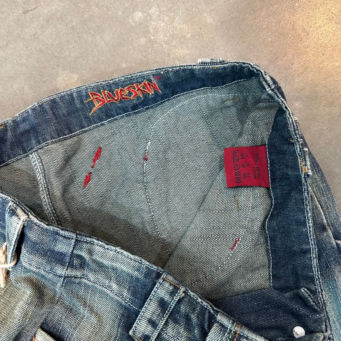 Blueskin 디테일 데님 팬츠 상품이미지7