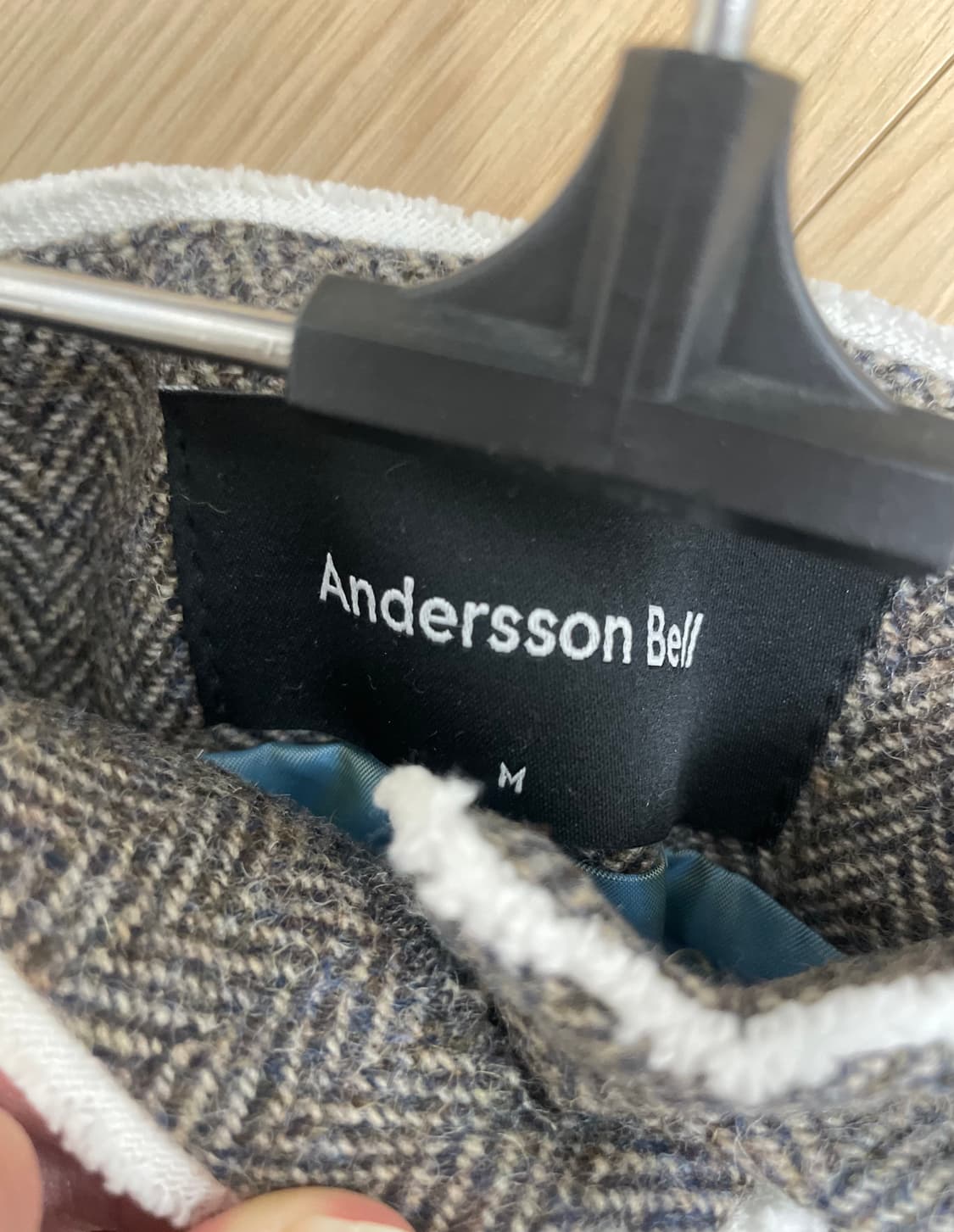 앤더슨벨 AIKA 아이카 헤링본 울 뷔스티에 상품이미지2