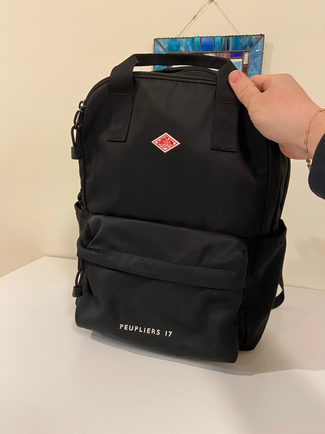 DANTON 단톤 블랙 백팩 PEUPLIERS 17 상품이미지1