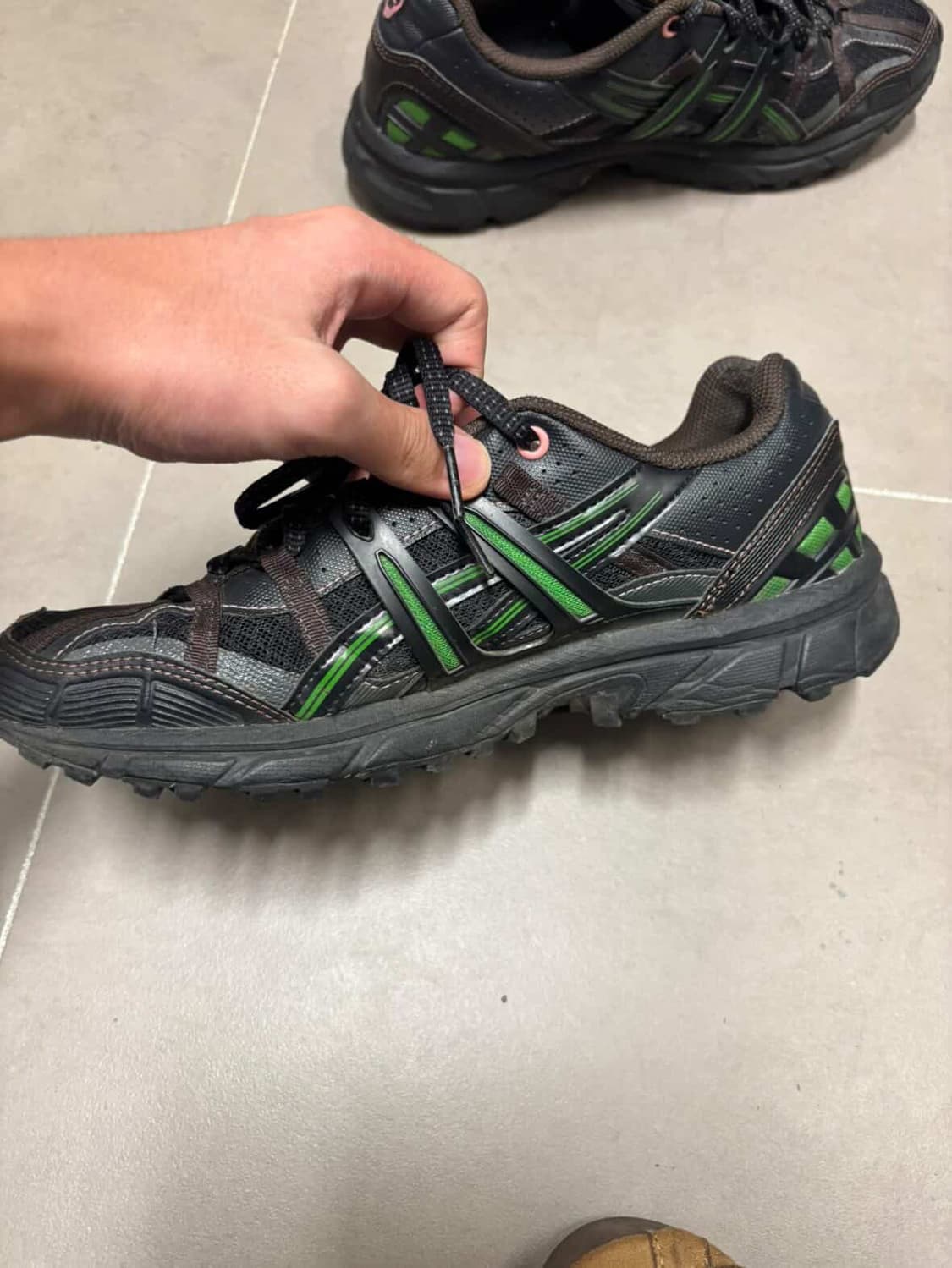 아식스 앤더슨벨 젤소노마 블랙 그린 상품이미지4