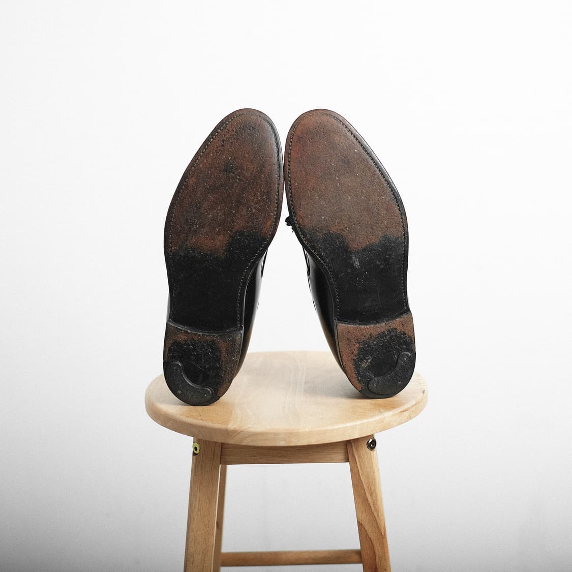 알든 664 9.5D(275사이즈) 블랙 코도반 태슬 로퍼 상품이미지10