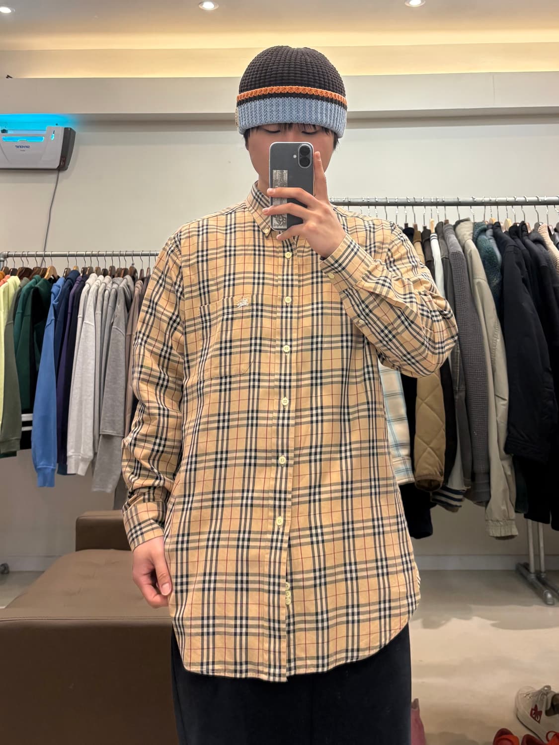 버버리 노바 체크 셔츠 상품이미지6