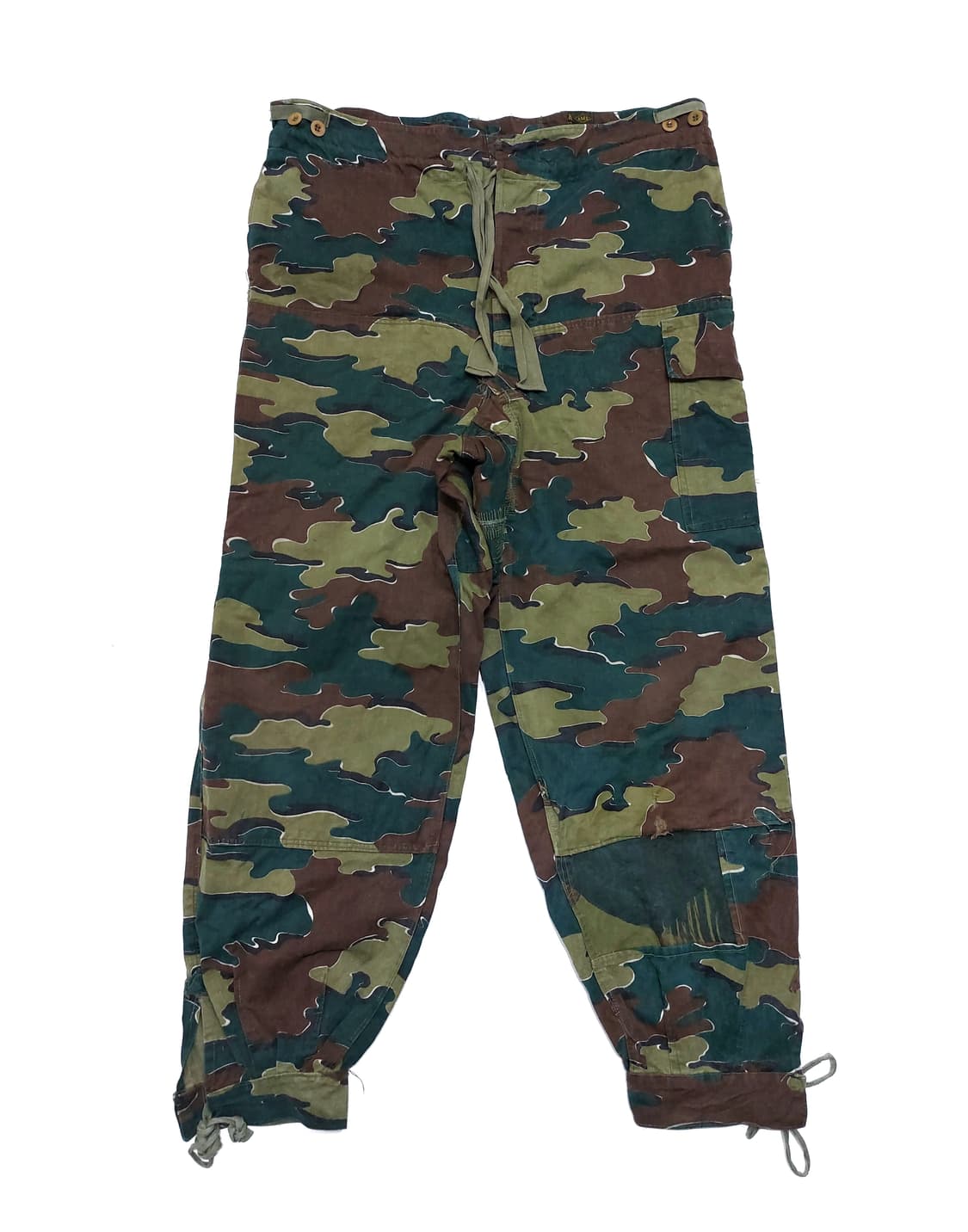 벨기에군 50s 직소카모 파라트루퍼 팬츠 (free size) 상품이미지2