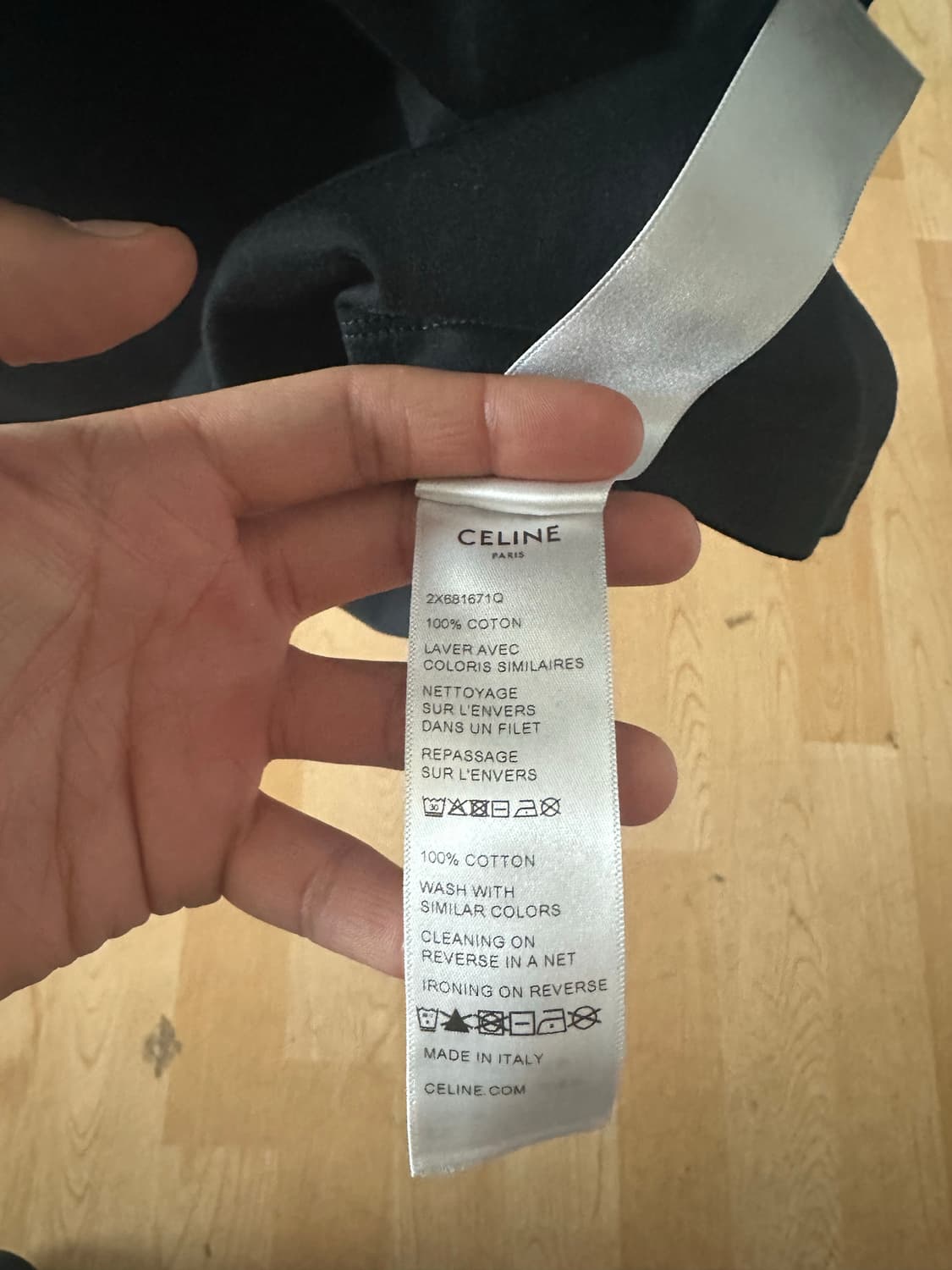 [판매]셀린느 / 루즈핏 반팔 / L 상품이미지4