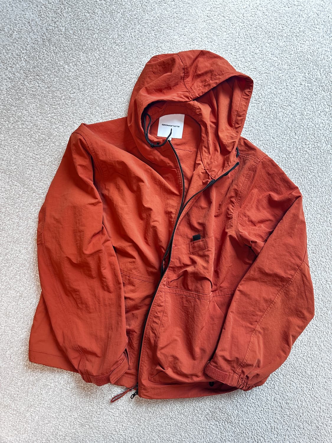 [2회착] 에스피오나지 Ray Yacht Parka 당근 바람막이 m 상품이미지1