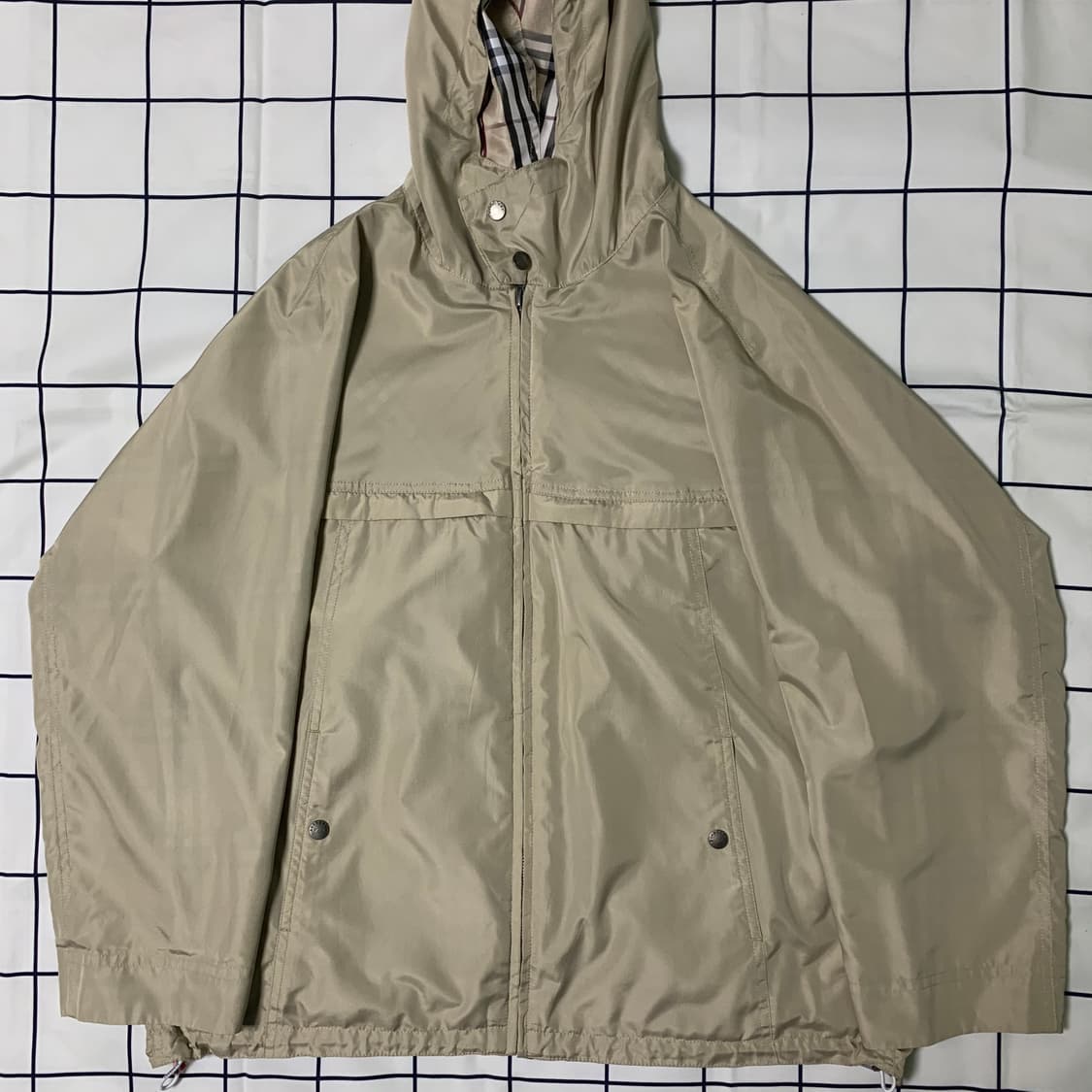 버버리 노바체크 양면 후드자켓(정품) 상품이미지2