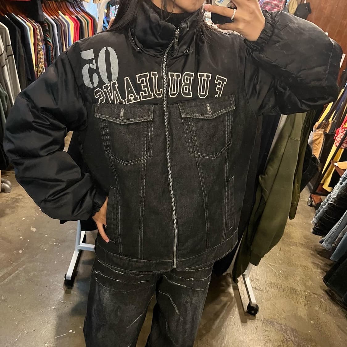 FUBU logo padded jacket 상품이미지7