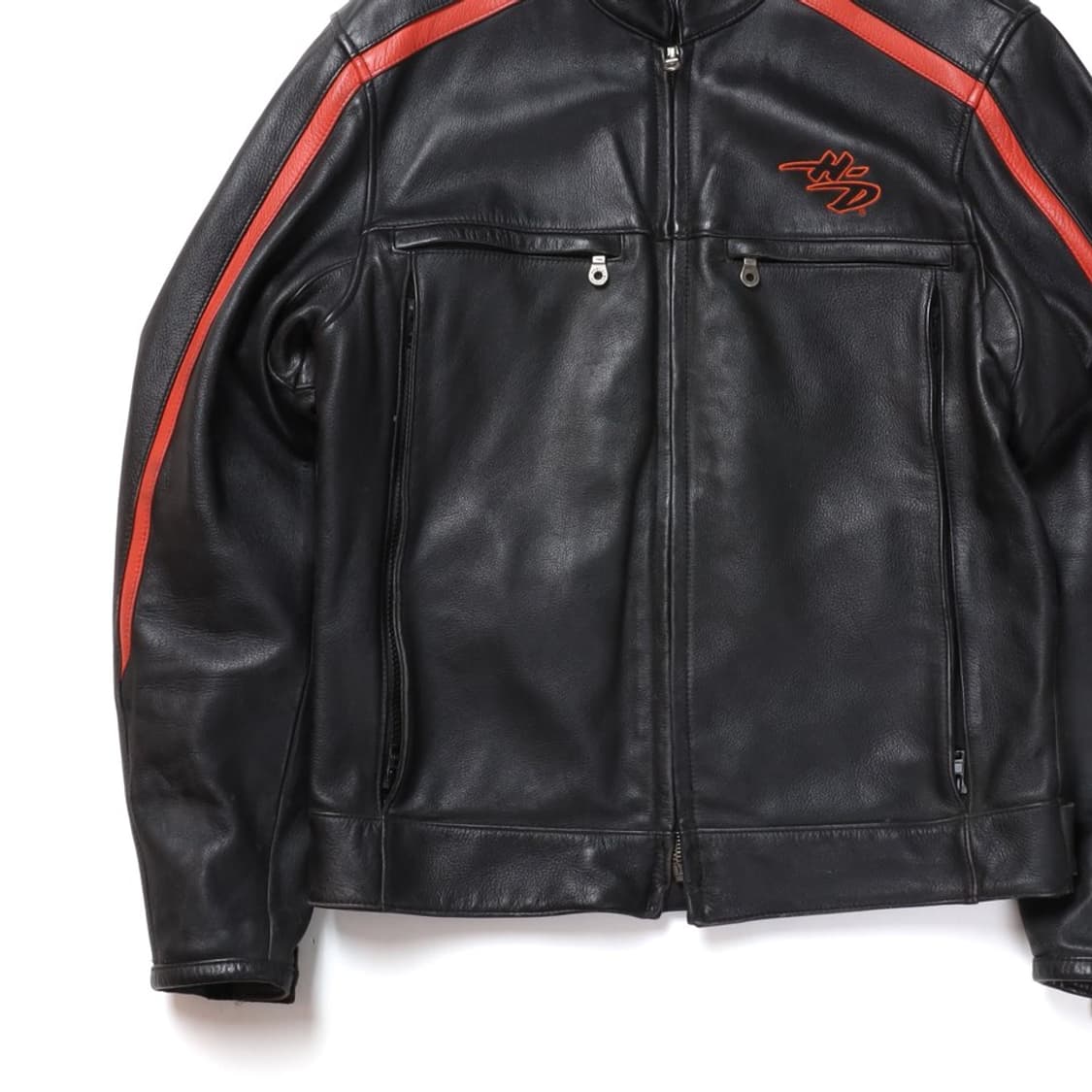 Harely Davison Cowhide Rider Jacket

 상품이미지3