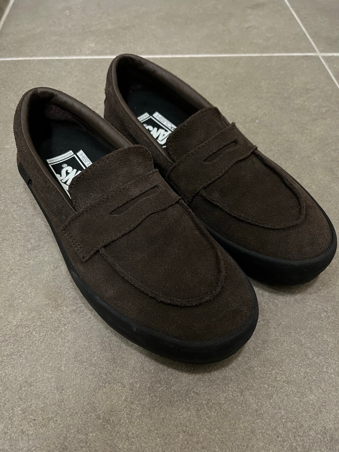 반스 스케이트 로퍼 스웨이드 브라운 250 상품이미지1