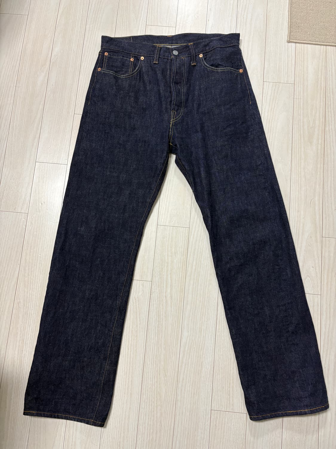 밀리토라 801 셀비지데님 35(실사이즈33~34) 상품이미지1