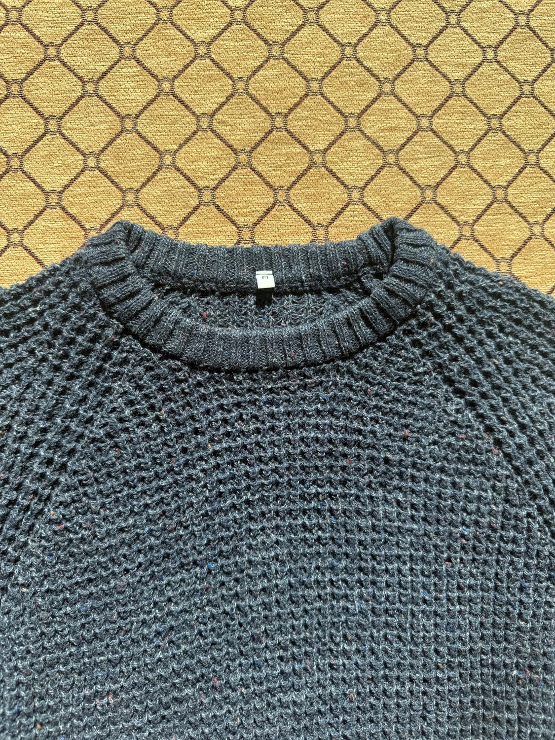 다크 그레이 조직 니트 상품이미지1