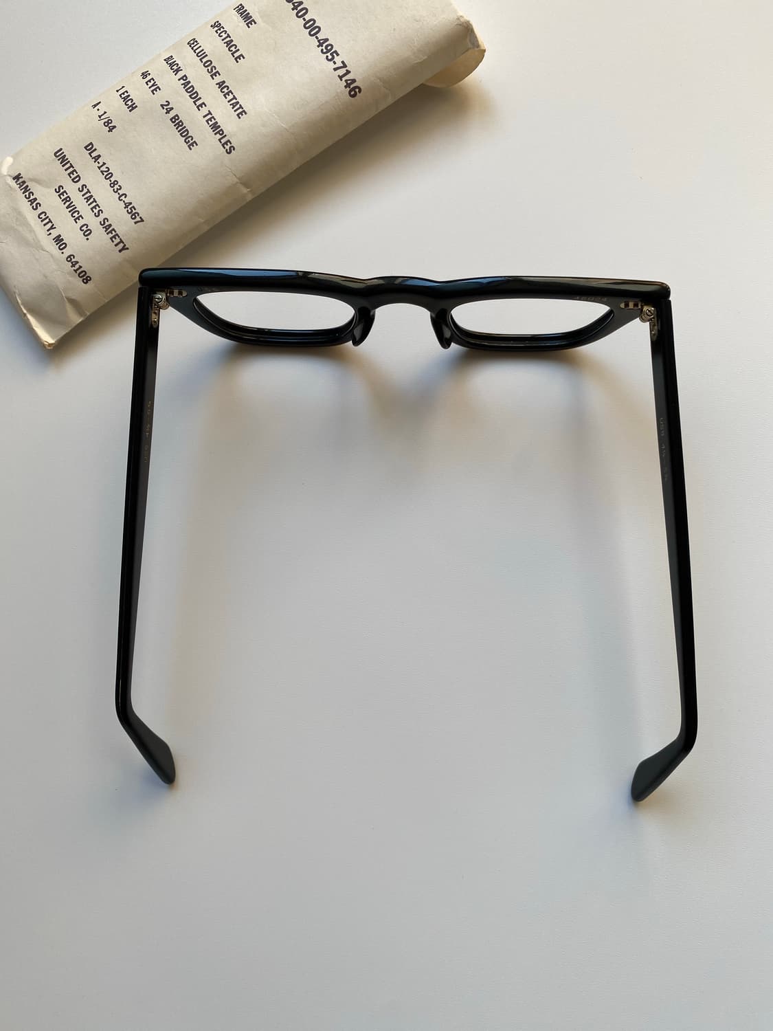 (데드스탁) USS usgi 2세대 빈티지 안경 미군 상품이미지7