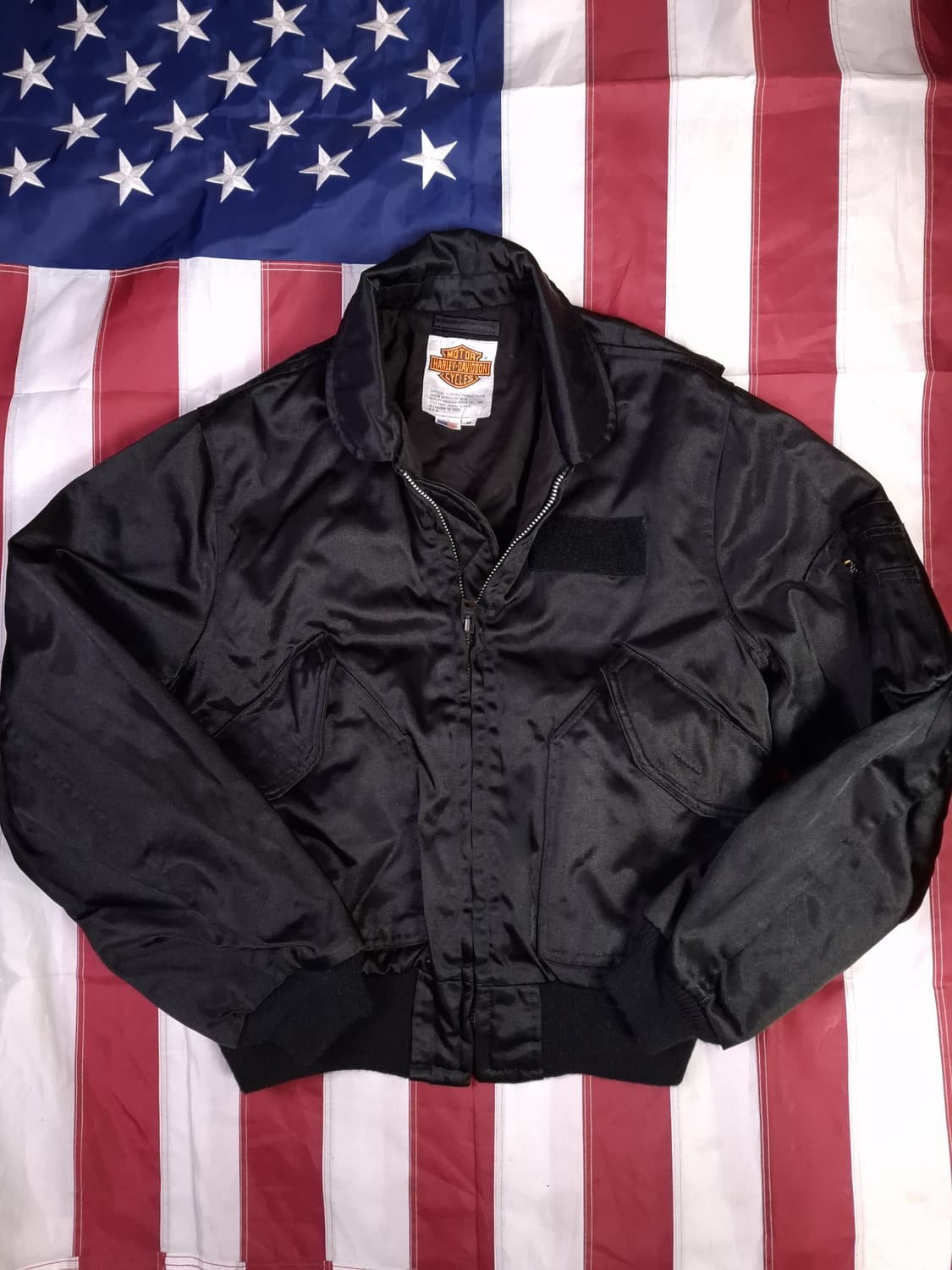 새제품 오리지날 미국제조 할리데이비슨  CWU-55/P 미공군 항공자켓 상품이미지1