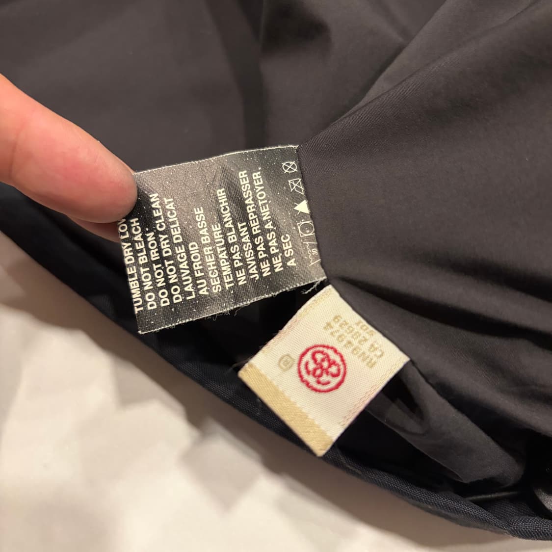 [M] 스투시 아카이브 블랙 후드 바람막이 자켓 B960 상품이미지9