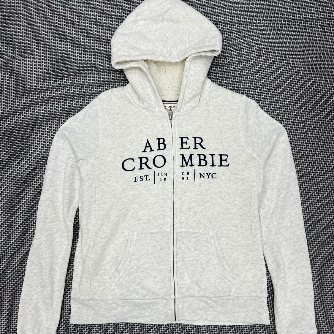 아베크롬비 양털 울프죠 후드집업 상품이미지1