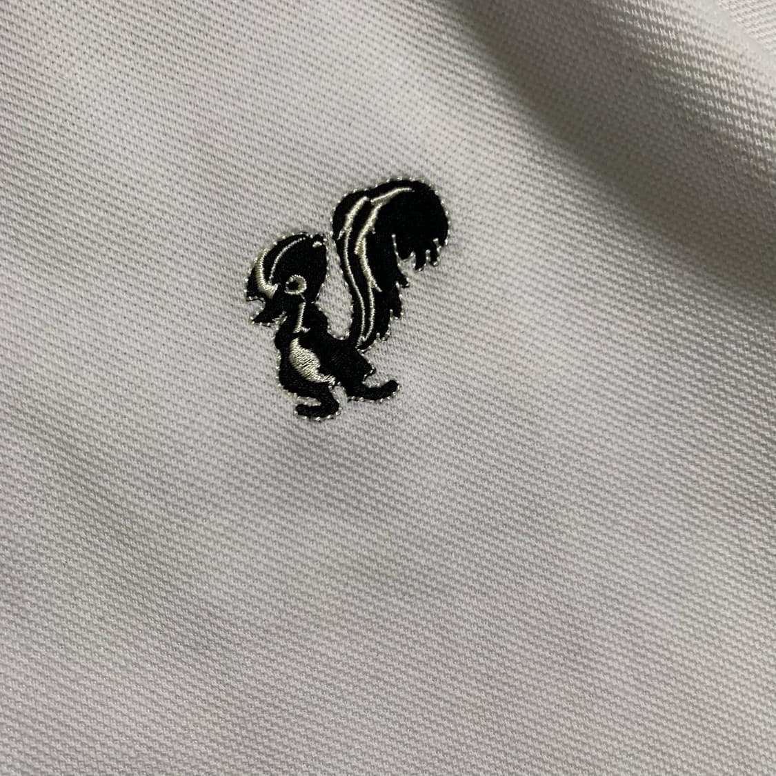 [S] 버즈릭슨 X 스컹크웍스 흰색 카라 반팔티셔츠 상품이미지5