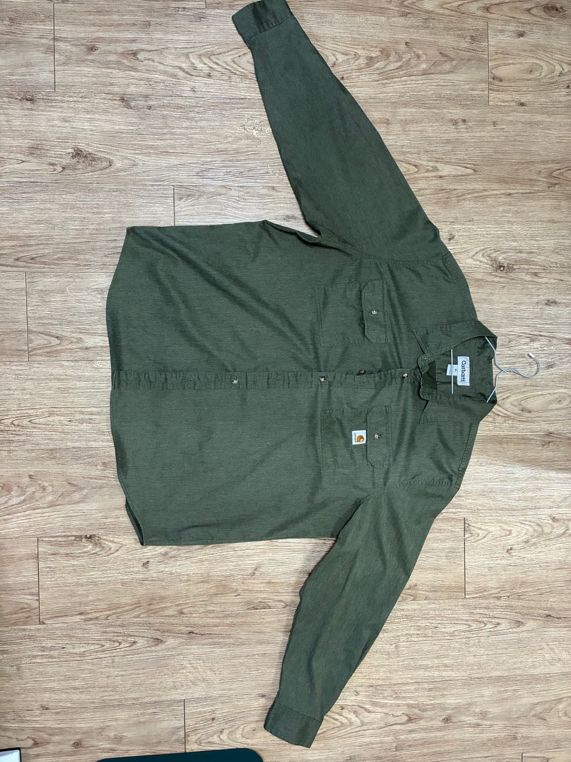 칼하트 카키 셔츠 XL 상품이미지4