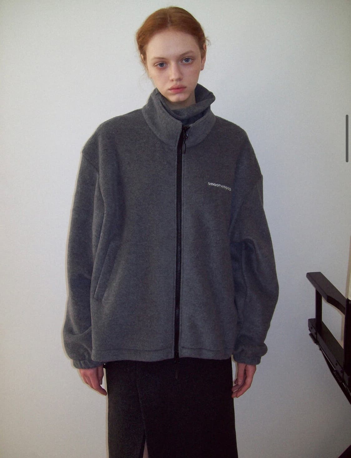 스무드무드 Gray Director Fleece Jumper 상품이미지1