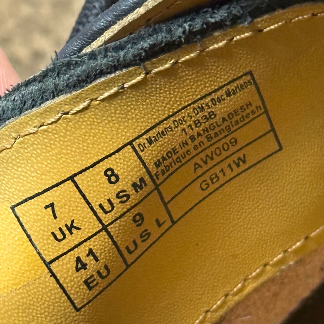닥터마틴 1461 더비슈즈 260 상품이미지8