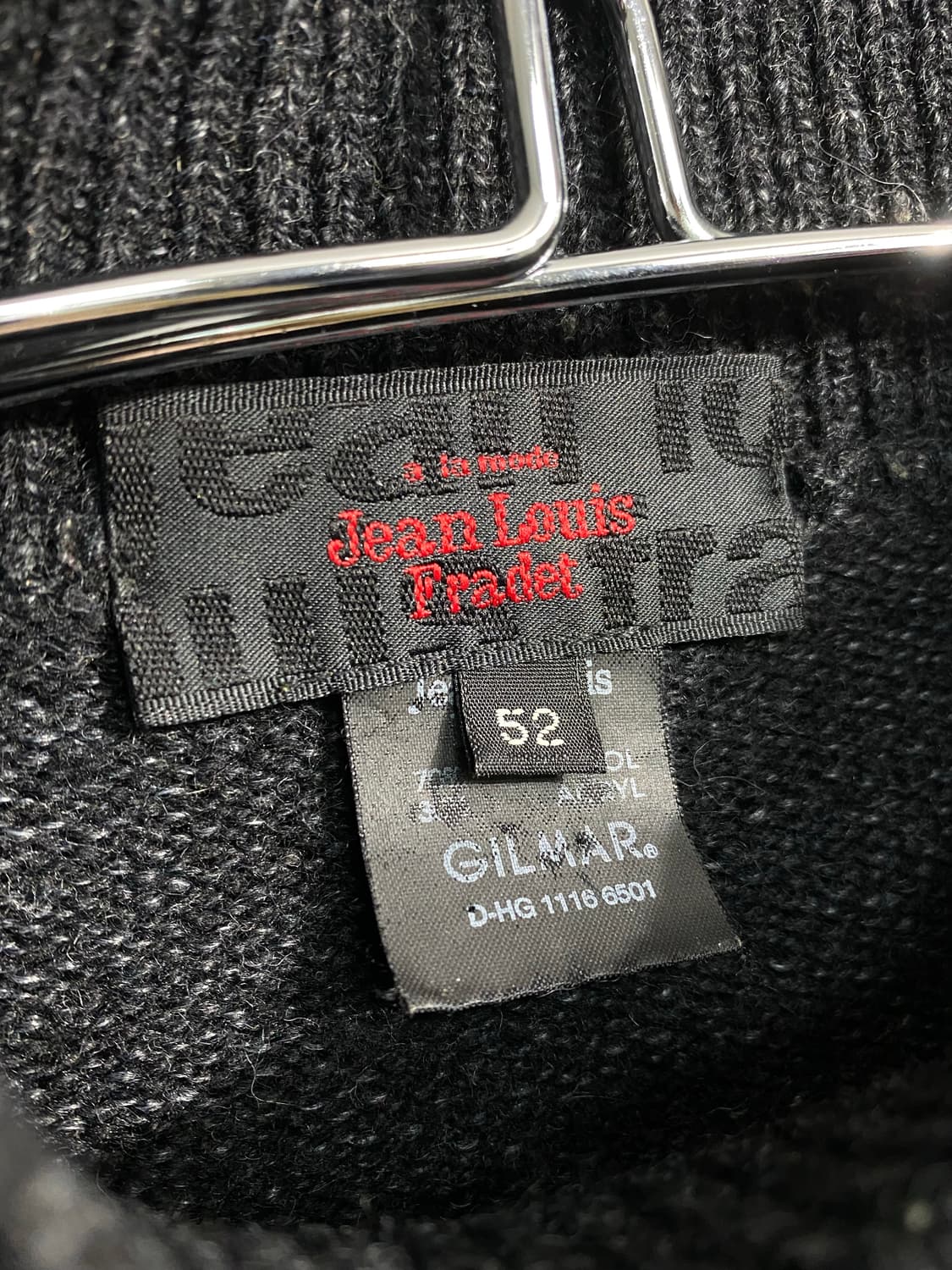 [52] Jean Louis Fradet 스누피 자수 니트 상품이미지5