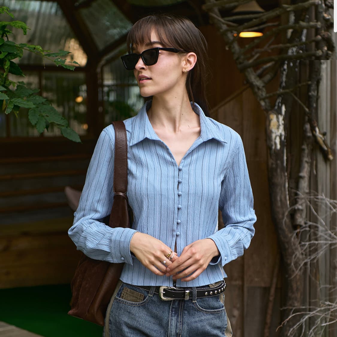 비터셀즈(BITTER CELLS) 픽션 라인 블라우스 55 상품이미지1