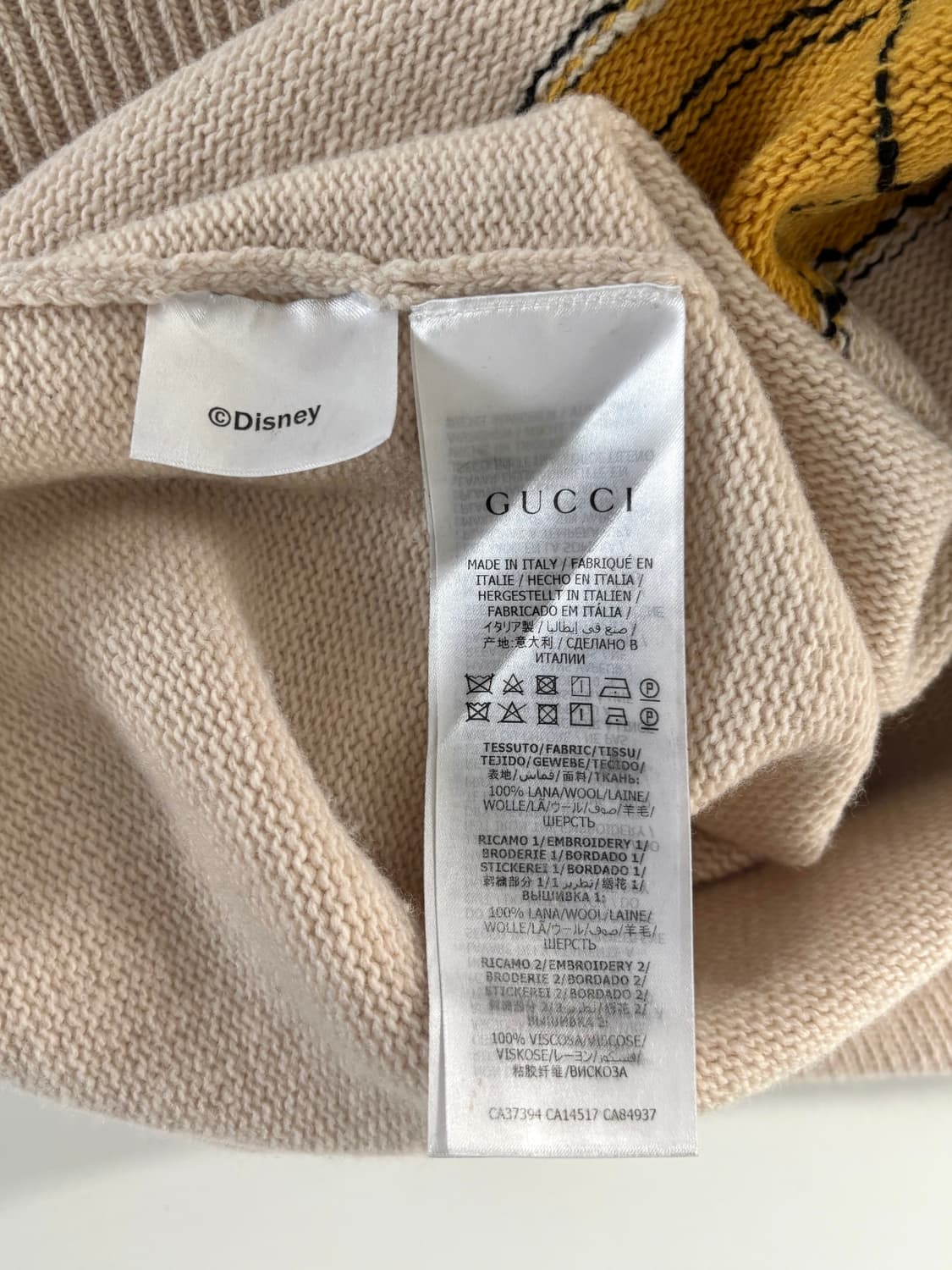 Disney x Gucci 디즈니 x 구찌 미키마우스 울 스웨터 상품이미지9