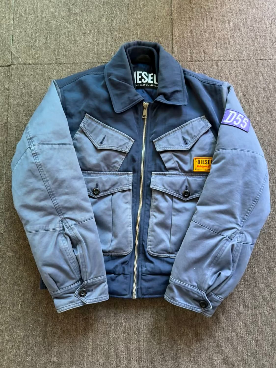 DIESEL-Padded jacket with utility pocket 상품이미지1