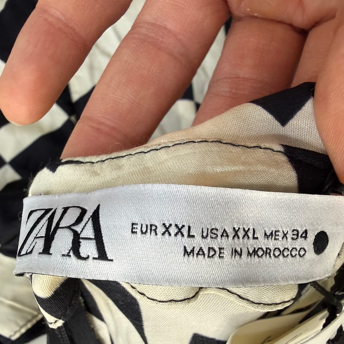 XXL 새상품 자라 실크 블라우스 0324T 상품이미지3