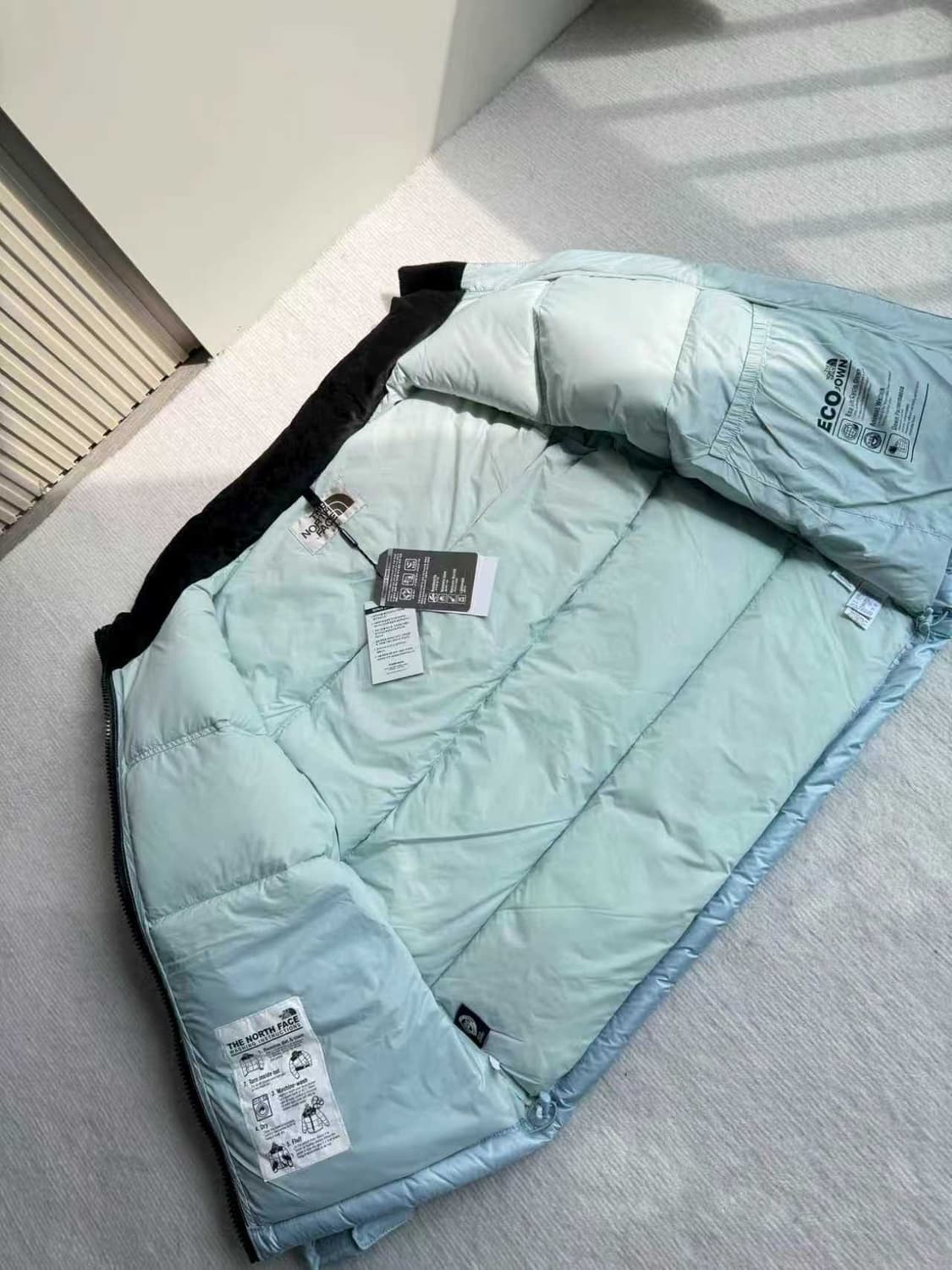 노스페이스 화이트라벨 노벨티 눕시 다운 자켓 스카이 블루 NJ1DP620 상품이미지5