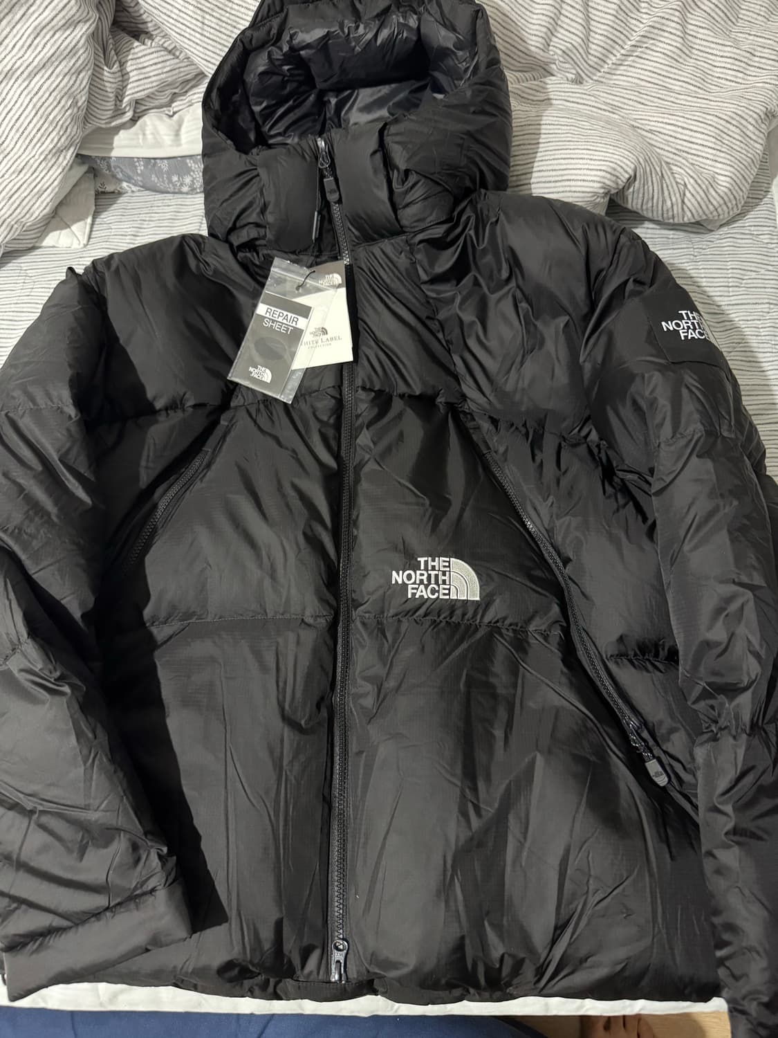 노스페이스 화이트라벨 프로젝트 다운 패딩 블랙 2XL 새상품 상품이미지2