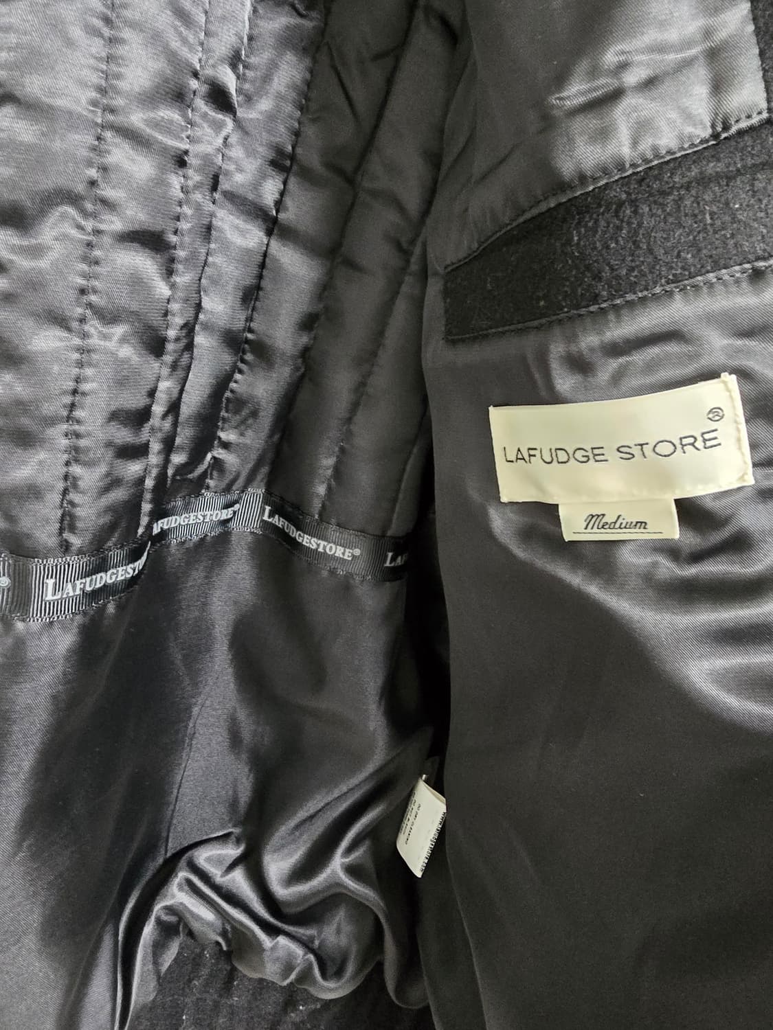 라퍼지스토어 블랙 울 자켓 M 상품이미지2