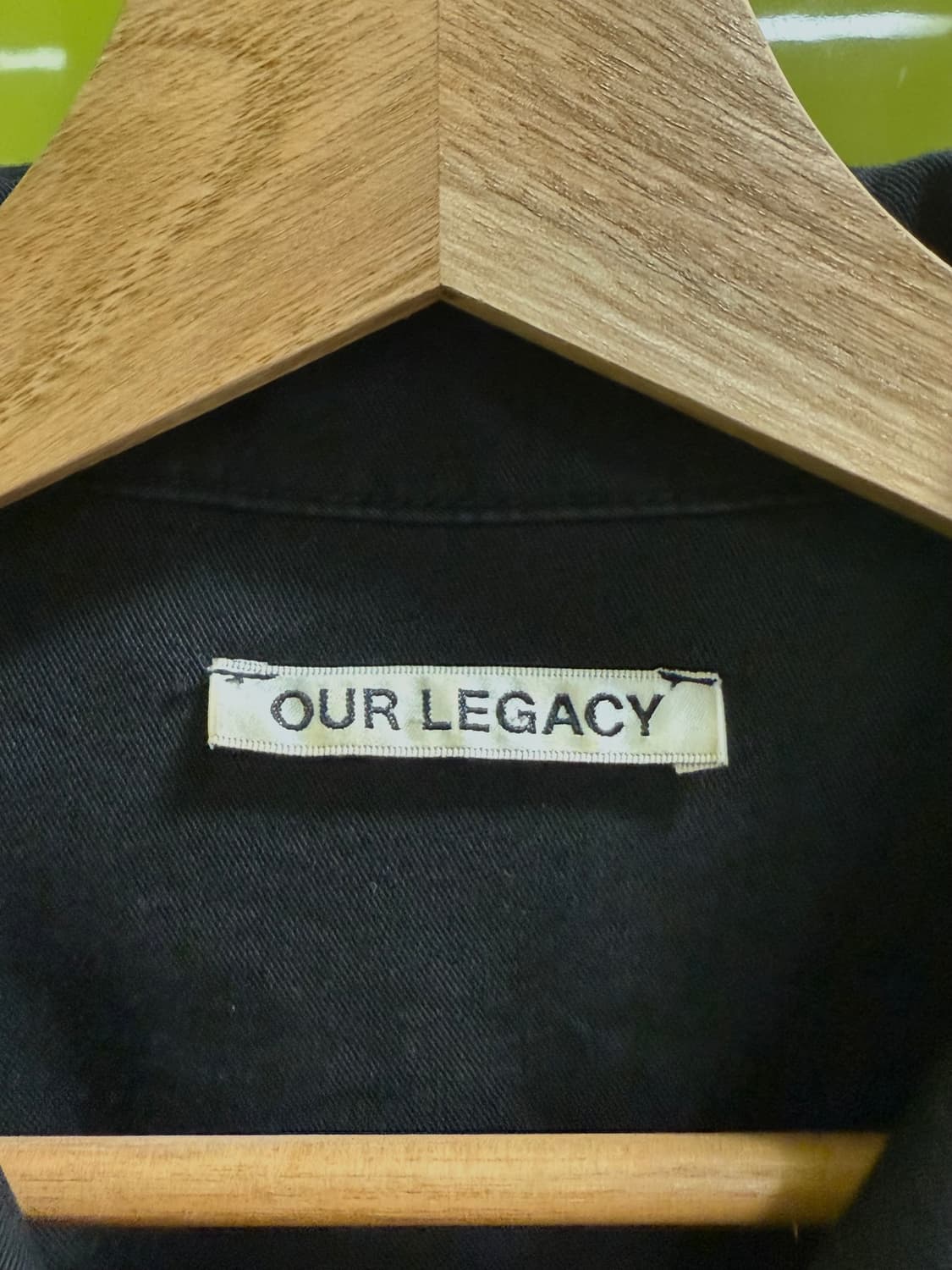 [50] 아워레가시 블랙 지퍼 셔츠 자켓 상품이미지3