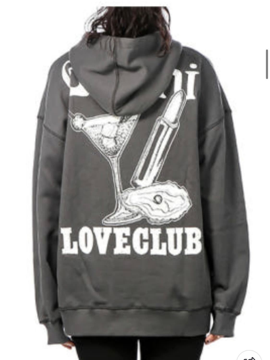 가니 아이솔리 러브클럽 후드 상품이미지6